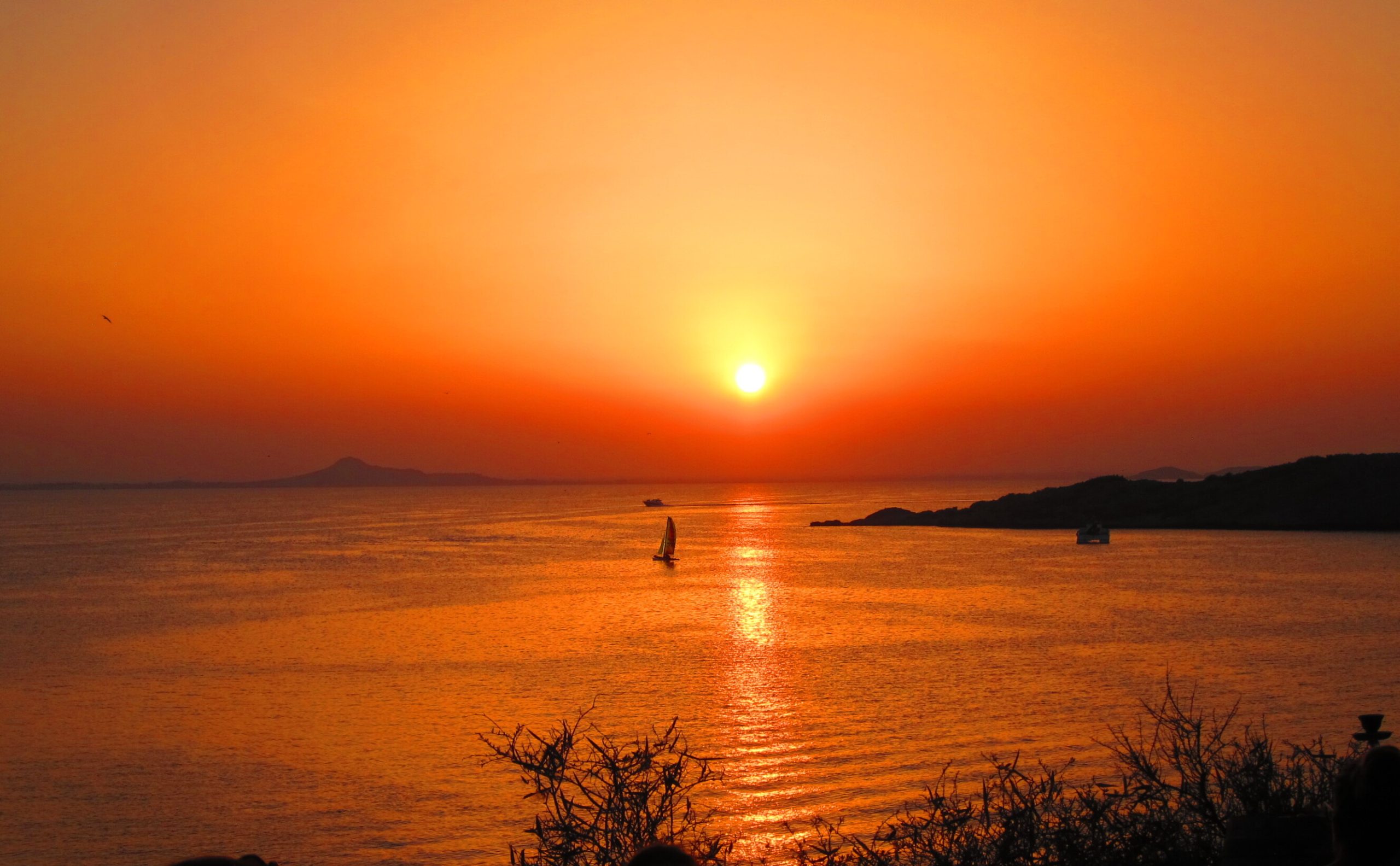 Atardecer en el Mar Menor